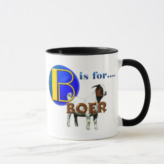 B is Fo rBOER – ヤギの贈り物 マグカップ