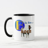 B is Fo rBOER – ヤギの贈り物 マグカップ (左)