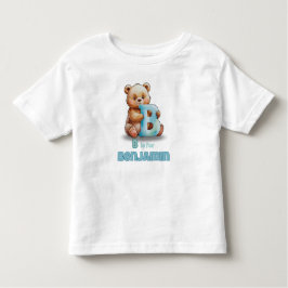 B is for Benjamin – Personalized Kids’ T-Shirt  トドラーTシャツ