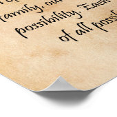 B Jパーマーデニアルライフカイロプラクティック ポスター (角)