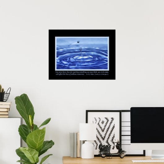 B Jパーマー引用文ポスター ポスター (ホームオフィス)