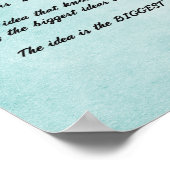 B Jパーマー – ザビッグアイディアカイロプラクティックプリント ポスター (角)