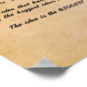 B Jパーマー – ザビッグアイディアカイロプラクティックプリント ポスター (角)