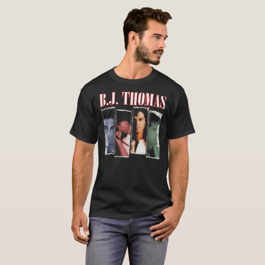 B.J. THOMASエッセンシャル  Tシャツ (正面フル)