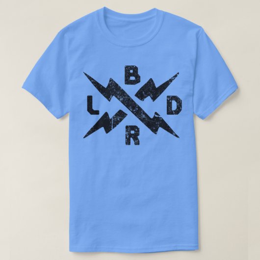 B L D R Tシャツ (デザイン正面)