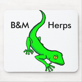 B&M Herpsのマウスパッド マウスパッド
