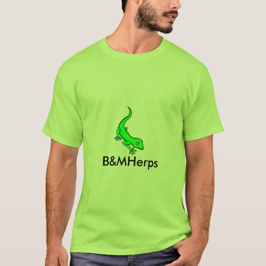 B&MHerpsのスタッフのワイシャツ Tシャツ (正面)