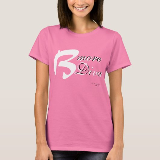 B-more Diva Tシャツ (正面)
