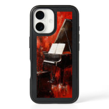 B.N.通りオリジナル：赤い壁とピアノ