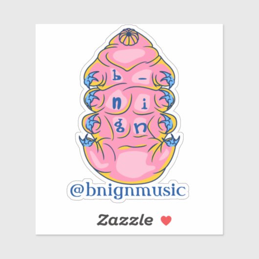 b-nignハンドルTardigradeステッカー シール (シート)