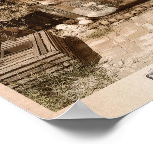 B.O.の魚ワゴン ポスター (角)