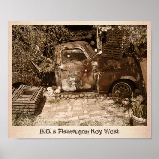 B.O.の魚ワゴン ポスター (正面)