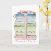 B o n j o u r P r I sのnotecard カード (黄色い花)