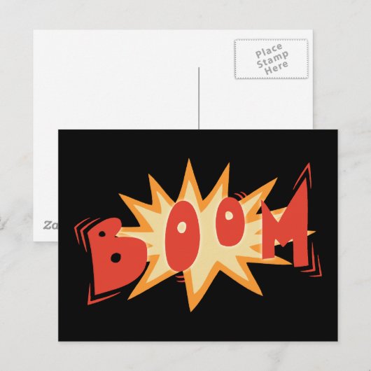 B O O M ポストカード (正面/裏面)