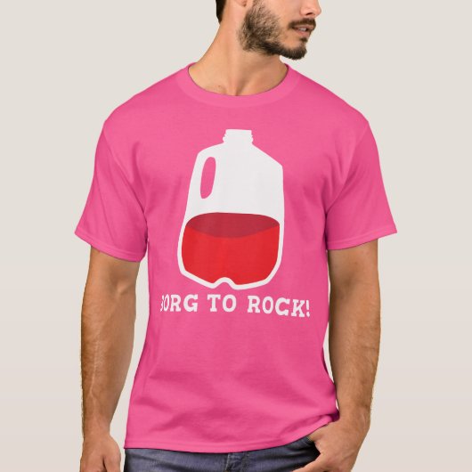 B O R G でロックな飲み会 Tシャツ (正面)