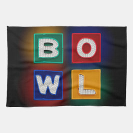 B O W Lネオン キッチンタオル