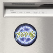 "B"ØRDERLESS TV LOGO 丸マグネット マグネット (インサイチュ (食洗機))