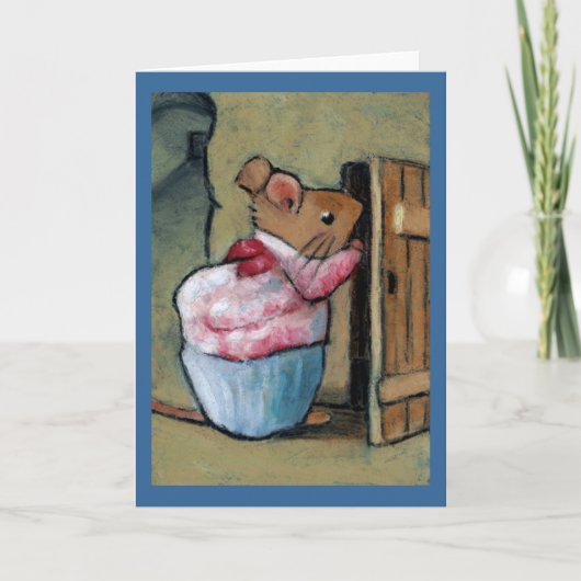 B. Potterの後のTITTLEMOUSE夫人(油のパステルで) カード (正面)