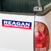 b_reaganrepublican バンパーステッカー (トラック上)