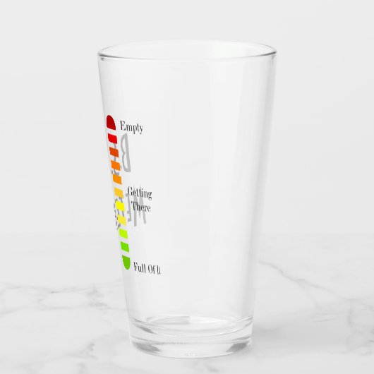 B.S.おもしろいメートルのパイントのガラス – 彼のためのGagギフト， Da タンブラーグラス (左)