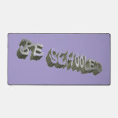 B Schooled Gray-Wht  デスクマット (正面)