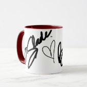 B.Sladeの署名シリーズコーヒー・マグ マグカップ (正面左)