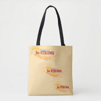 B Strong (Philppians 4:13)トートバッグ トートバッグ