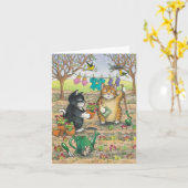 B & T #15ノテカード カード (黄色い花)