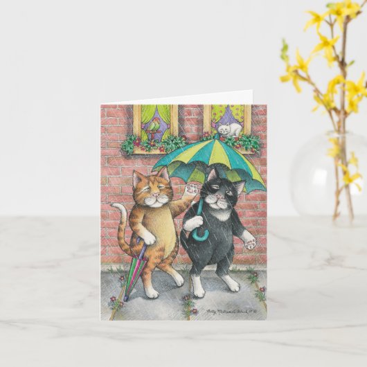 B & T #16よく聞く カード (黄色い花)