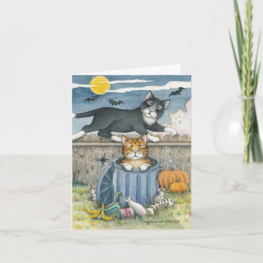 B & T #33ハロウィーンノート カード (正面)