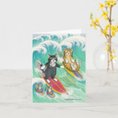 B & T #38サーフィン カード (黄色い花)