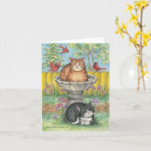 B & T #3 Notecard カード (黄色い花)