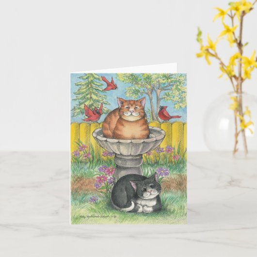 B & T #3 Notecard カード (黄色い花)