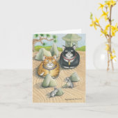 B & T #45禅注 カード (黄色い花)