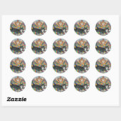 B & T #8 Frolic Stickers ラウンドシール (シート)