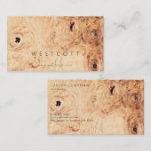 B U R L E D 名刺 (正面/裏面)