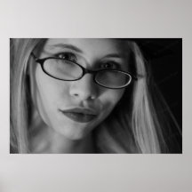 B&Wの女神スミルキングポスター