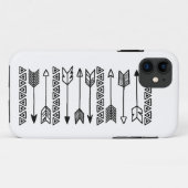 B&Wの矢のiPhone 5の場合 Case-Mate iPhoneケース (裏面(横))