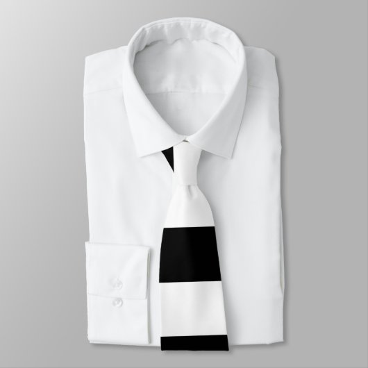 B&Wの脂肪は- Deathrockの首のタイを縞で飾ります ネクタイ (タイ)