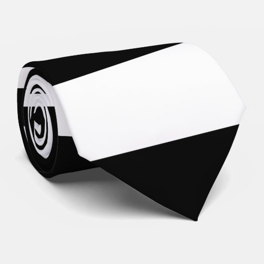 B&Wの脂肪は- Deathrockの首のタイを縞で飾ります ネクタイ (ロール)