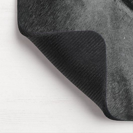 B&Wの馬 マウスパッド (コーナー)