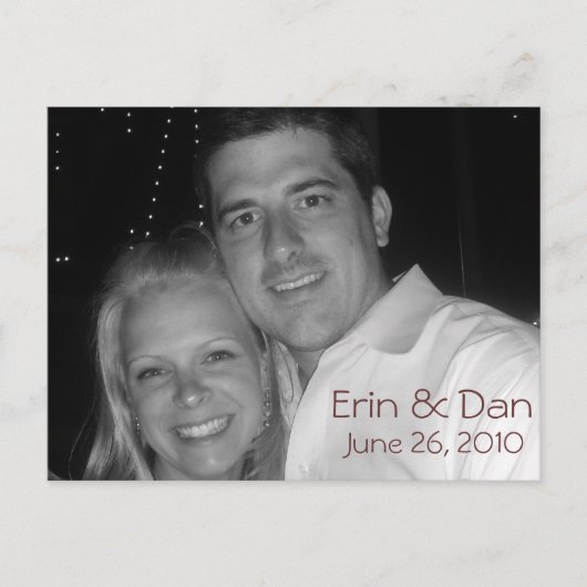 b&wのfav 案内ポストカード (正面)