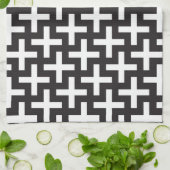 b&wはと印「と」作られて模造します キッチンタオル (折り畳み)