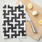 b&wはと印「と」作られて模造します キッチンタオル (四つ折り)