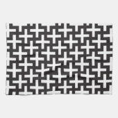 b&wはと印「と」作られて模造します キッチンタオル (横)