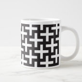 b&wはと印「と」作られて模造します ジャンボコーヒーマグカップ (右)