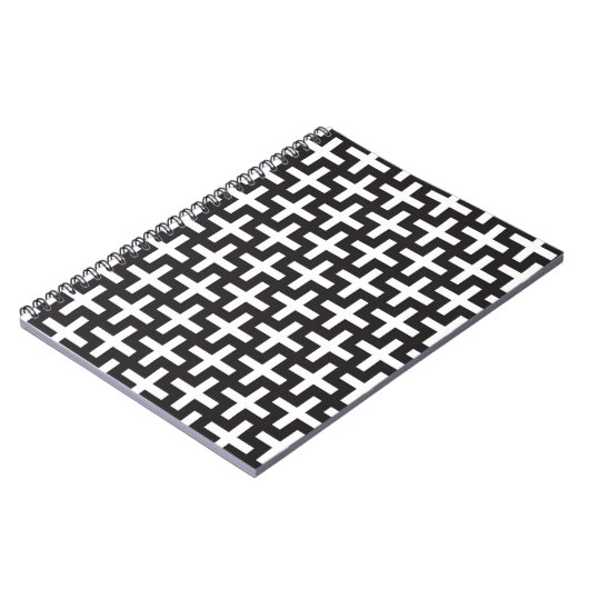 b&wはと印「と」作られて模造します ノートブック (左側)