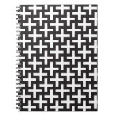 b&wはと印「と」作られて模造します ノートブック (正面)