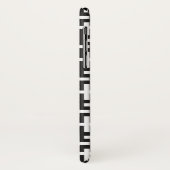 b&wはと印「と」作られて模造します Case-Mate iPhoneケース (裏面/左)