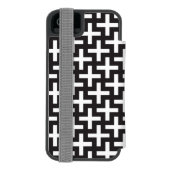 b&wはと印「と」作られて模造します incipio iPhoneウォレットケース (フォリオ裏面)